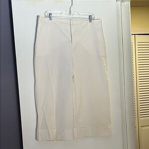 Karen Kane Off-White Trousers